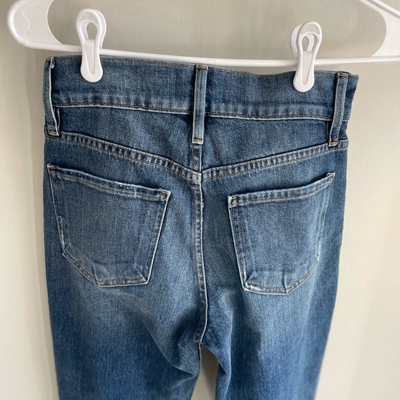 Frame Denim Heritage Le Sylvie Slender Straight Leg Jeans - Size 25 - Picture 13 of 14